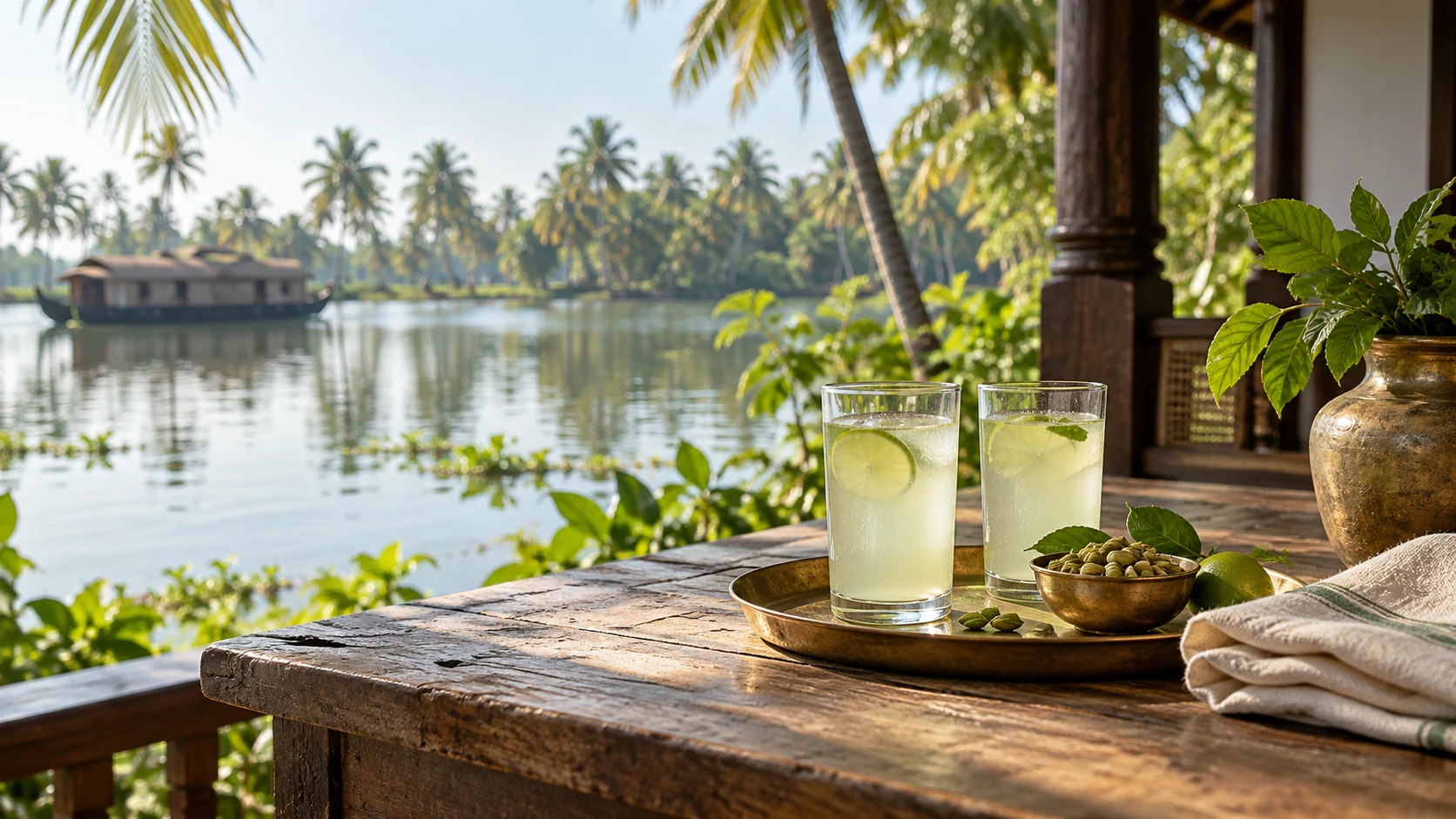 Illustrative Kerala hospitality and a welcoming table